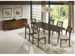 Conjunto Mesa de Jantar G Moveis Leblon Porto Belo Elástica com 06 Cadeiras 1.20 ou 1.70 x 0.90 Retangular
